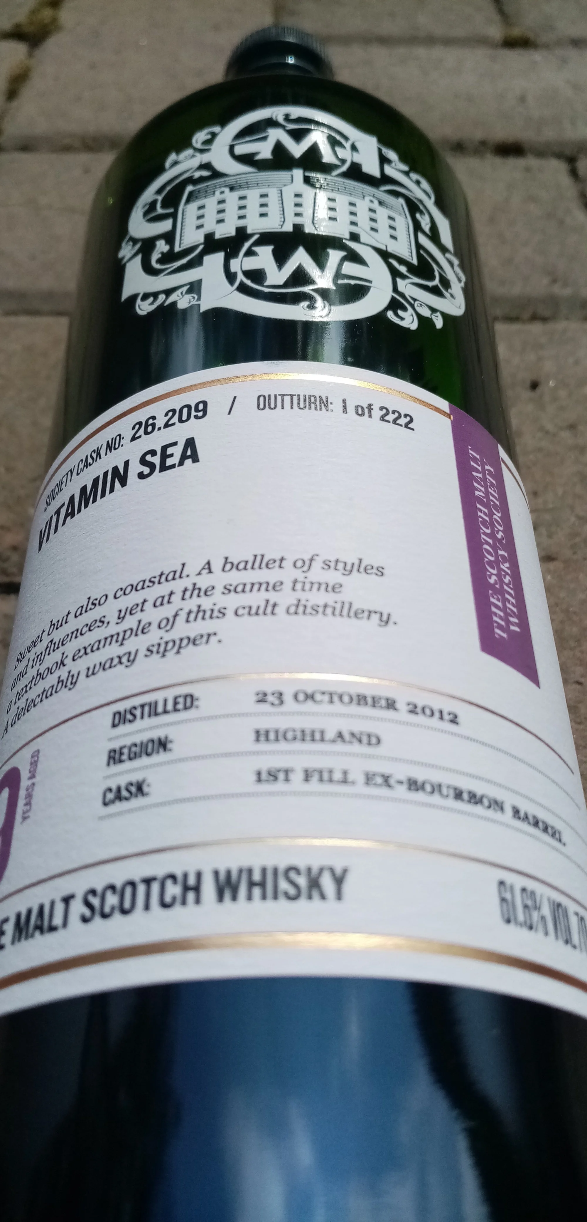 SMWS Clynelish 9yo — Dramface